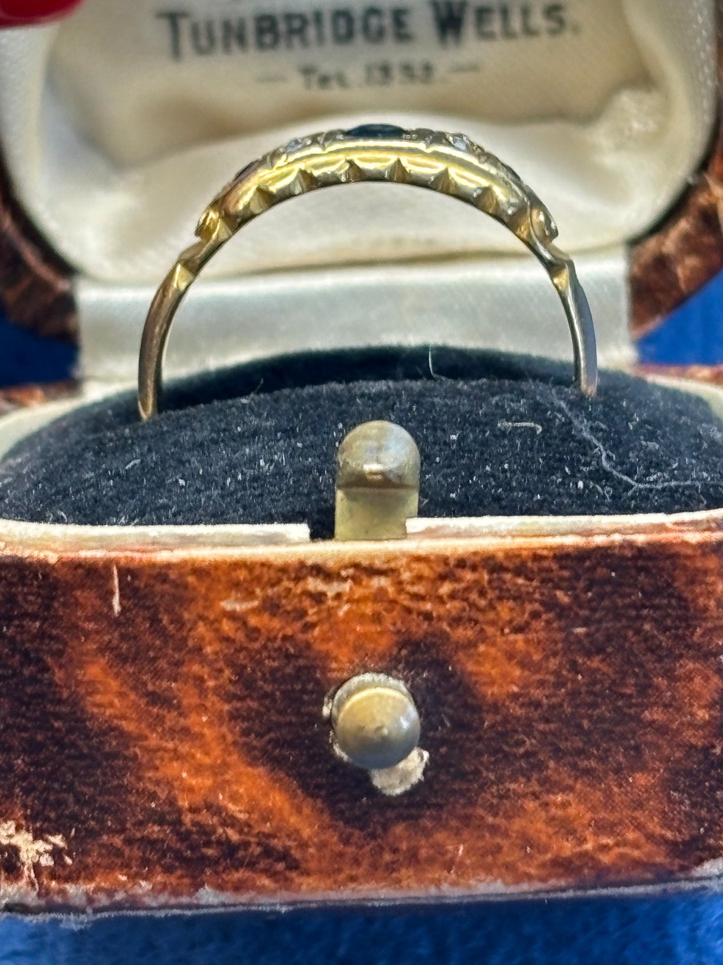 Victorian sapphire and diamond
